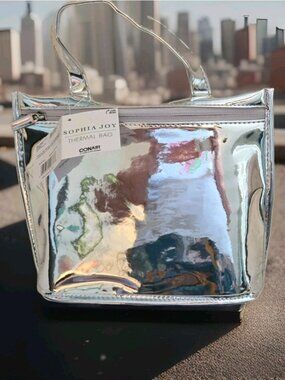Sophia Joy mirrored handbag